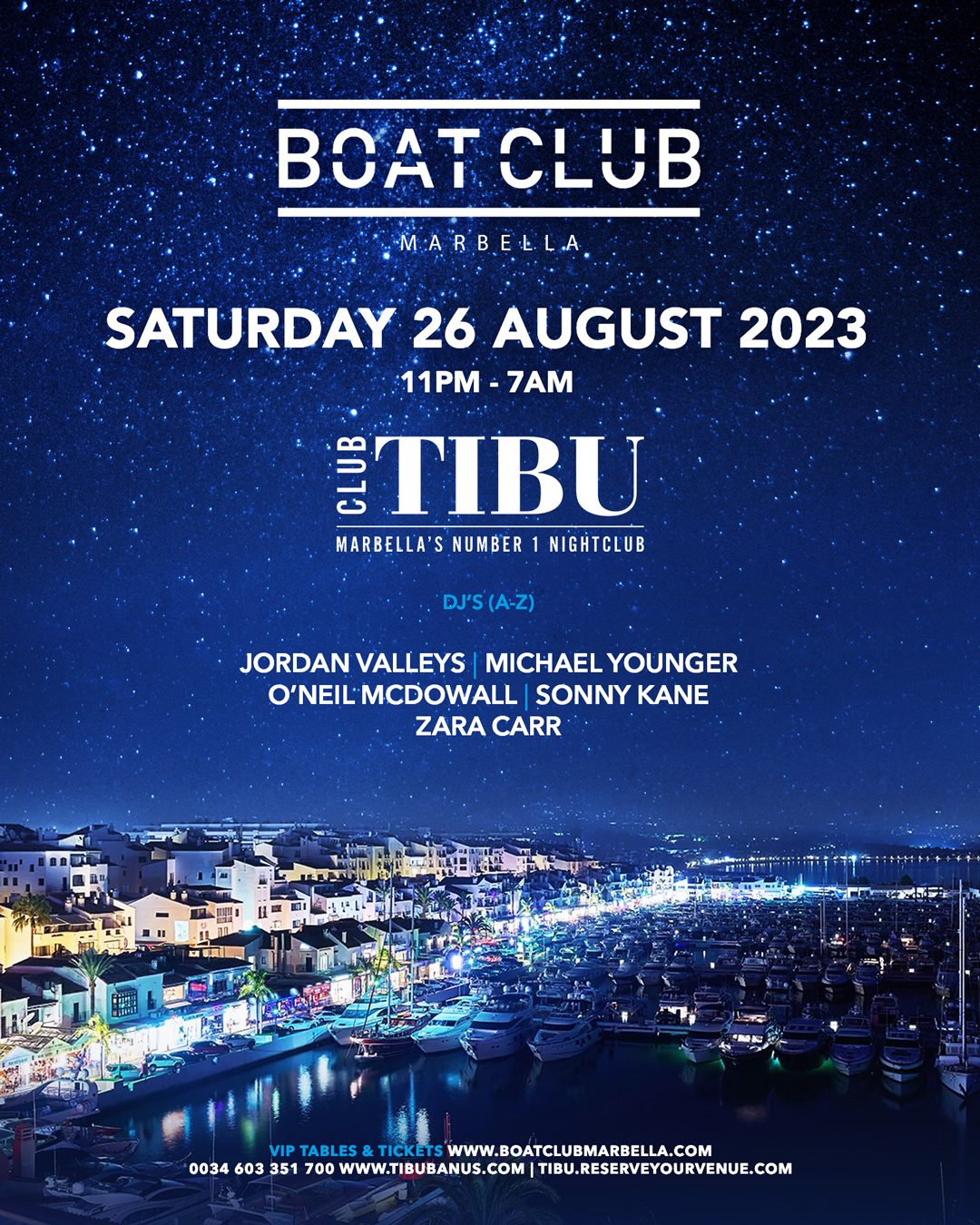 Boat Club Marbella Events Parties Tickets 2024